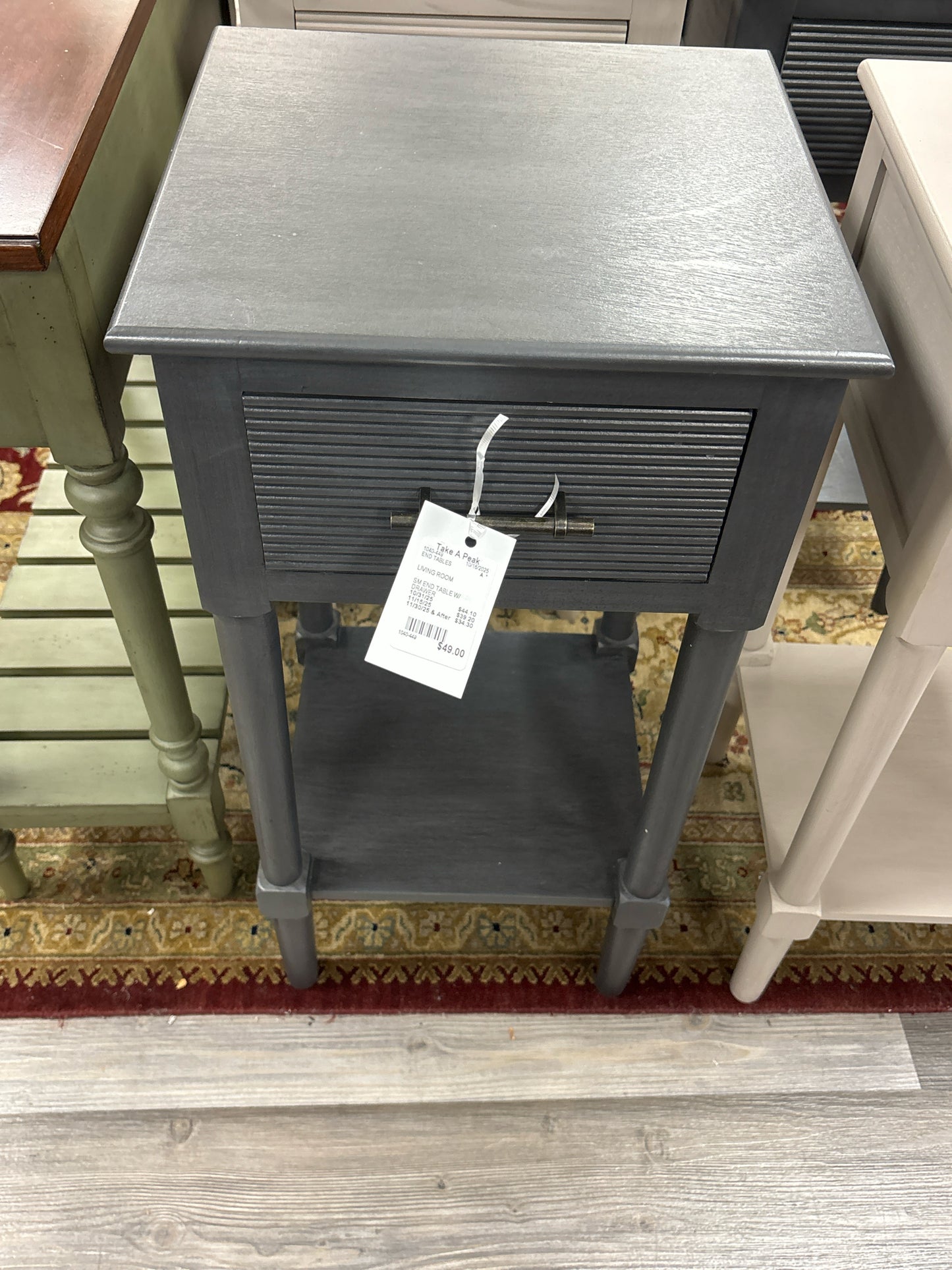END TABLES