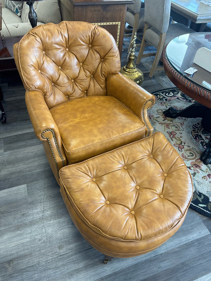 CHAIR & OTTOMAN