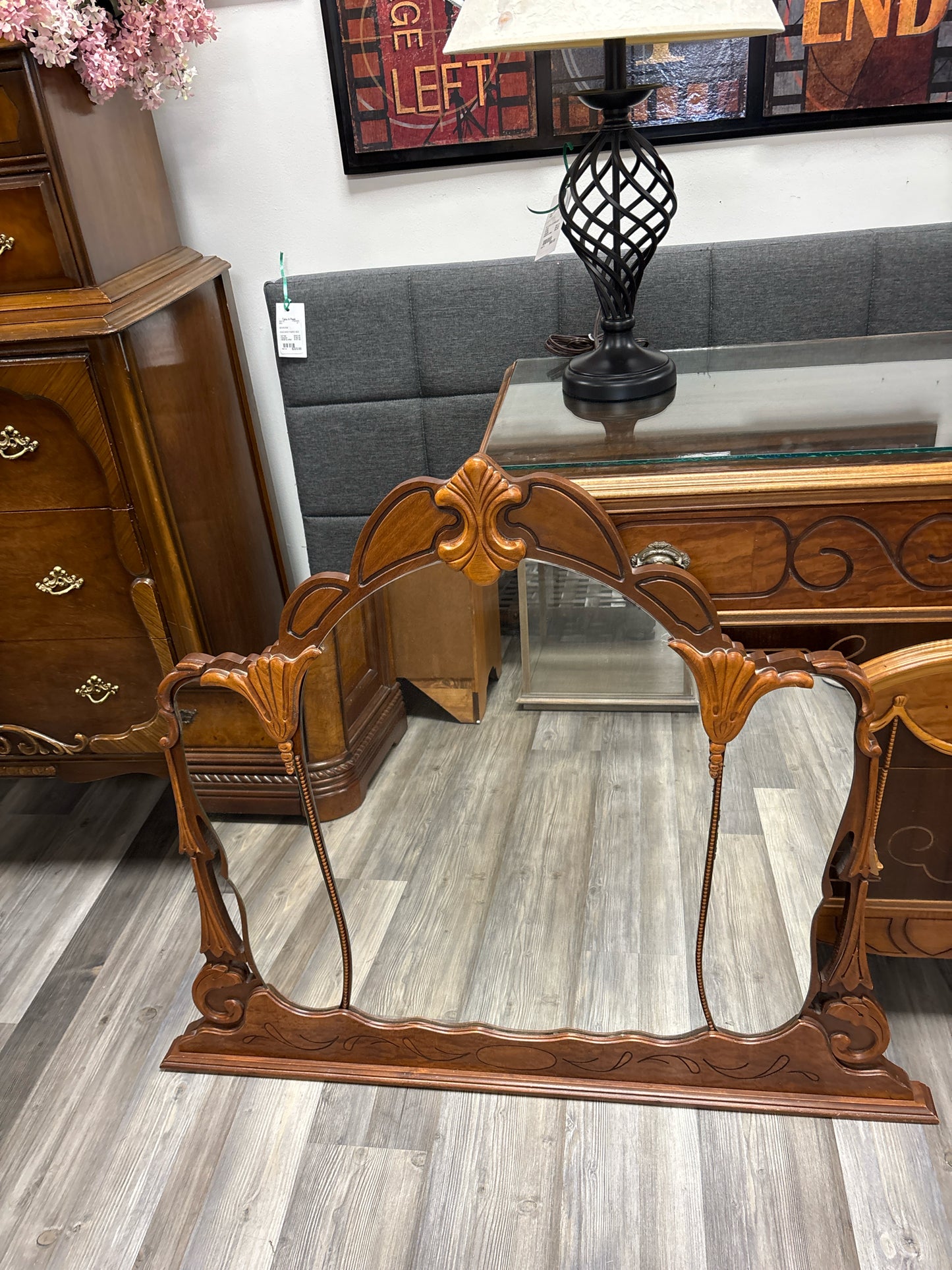 DRESSER WITH MIRROR