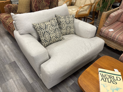 CHAIR & OTTOMAN