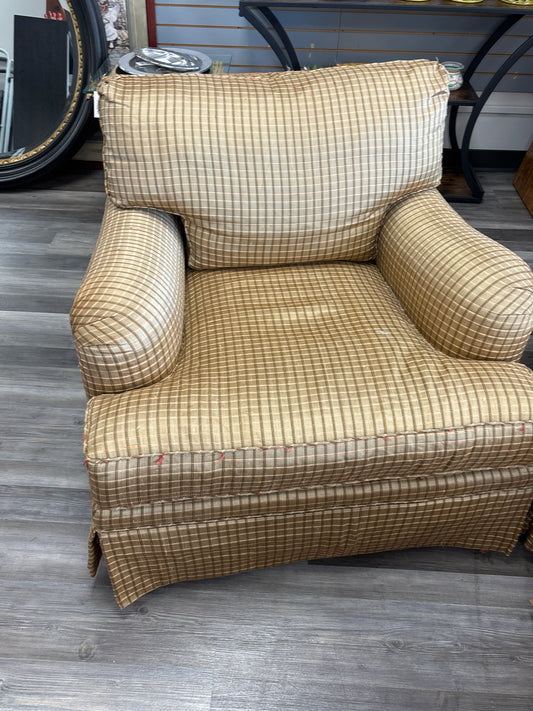 CHAIR & OTTOMAN