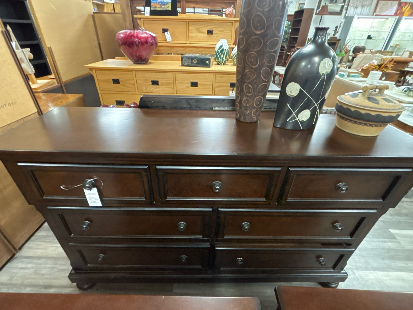 DRESSER WITH MIRROR