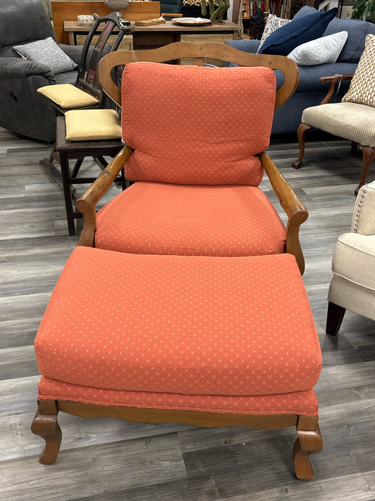 CHAIR & OTTOMAN