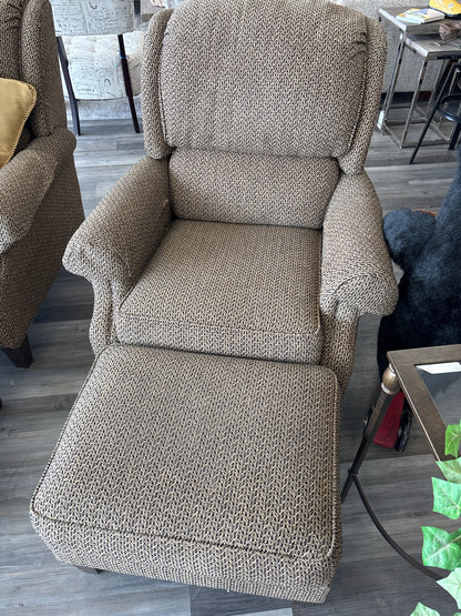 CHAIR & OTTOMAN
